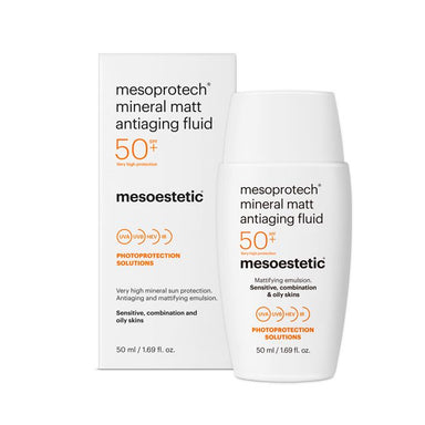 Mesoestetic Mesoprotech Mineral Matt Antiaging Fluid SPF50+ 1