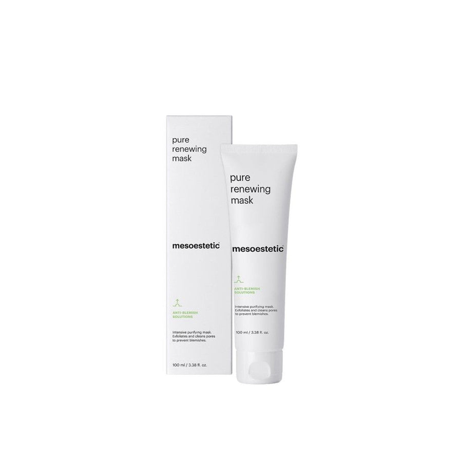 Mesoestetic Pure Renewing Mask - Mascarilla purificante y exfoliante para piel con imperfecciones
