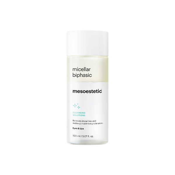 Mesoestetic Micellar Biphasic - Desmaquillante bifásico alta tolerancia para ojos y labios