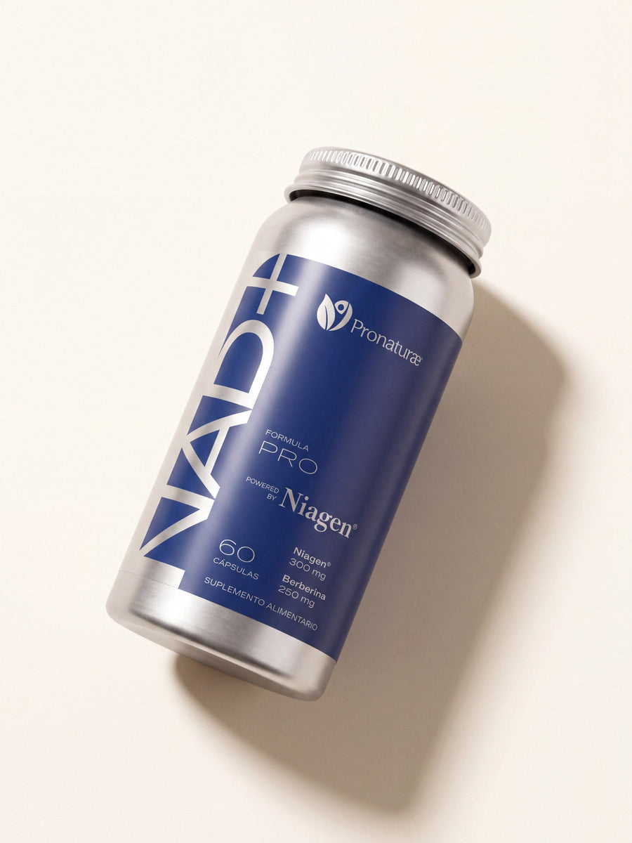 NAD+ PRO con Berberina · Apoyo al NAD+ · 60 cápsulas