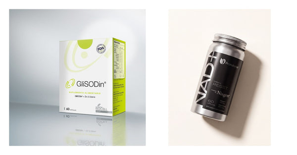 Pack GliSODin + Niagen NAD+ RESET · Antioxidante desde adentro