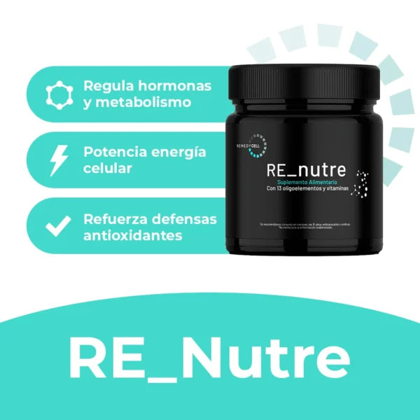 RE_Nutre – Energía diaria, equilibrio hormonal y piel radiante desde dentro