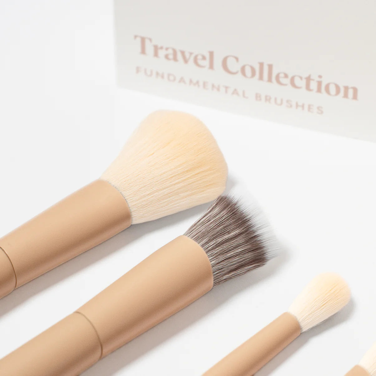 Fundamental Travel Brushes - Set de brochas travel size - Diseño compacto y versatil