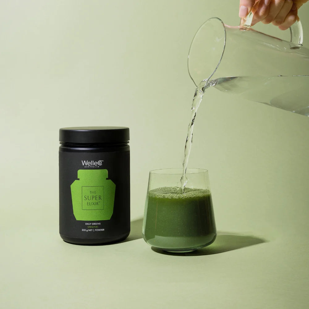 The Super Elixir – Super greens diarios para energía, piel y vitalidad
