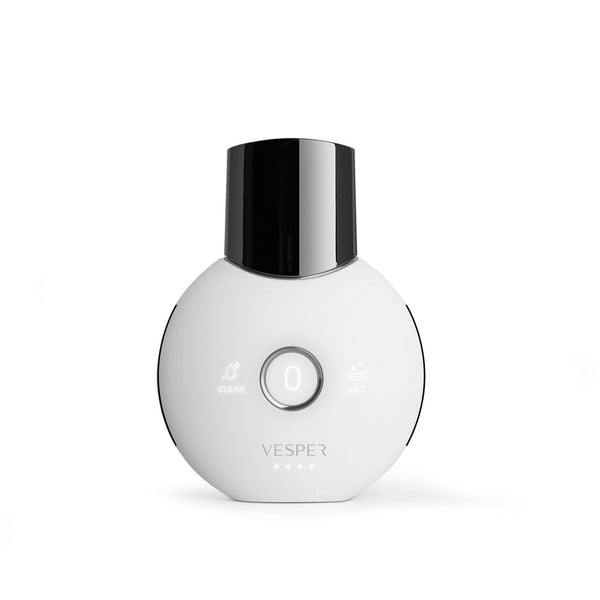 Limpiador facial ultrasónico compacto