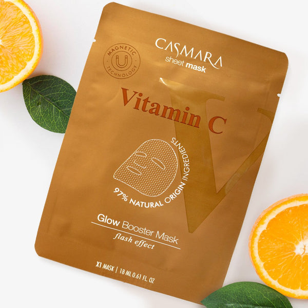 Mascarilla Facial glow booster mask Vitamina C y niacinamida
