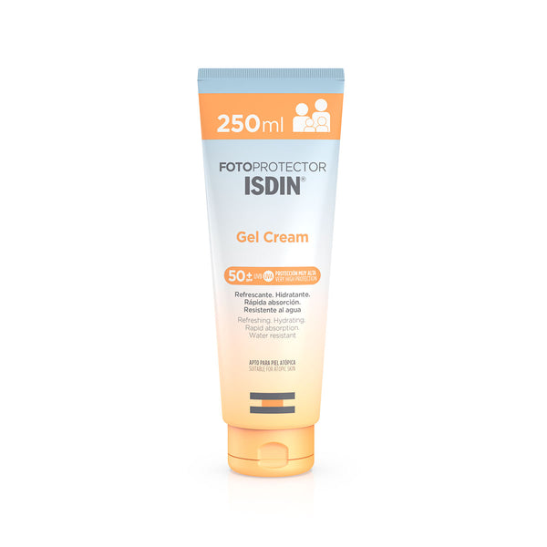 Fotoprotector Corporal Gel Cream SPF 50+ - Resistente al agua, rápida absorción, hidratante y refrescante
