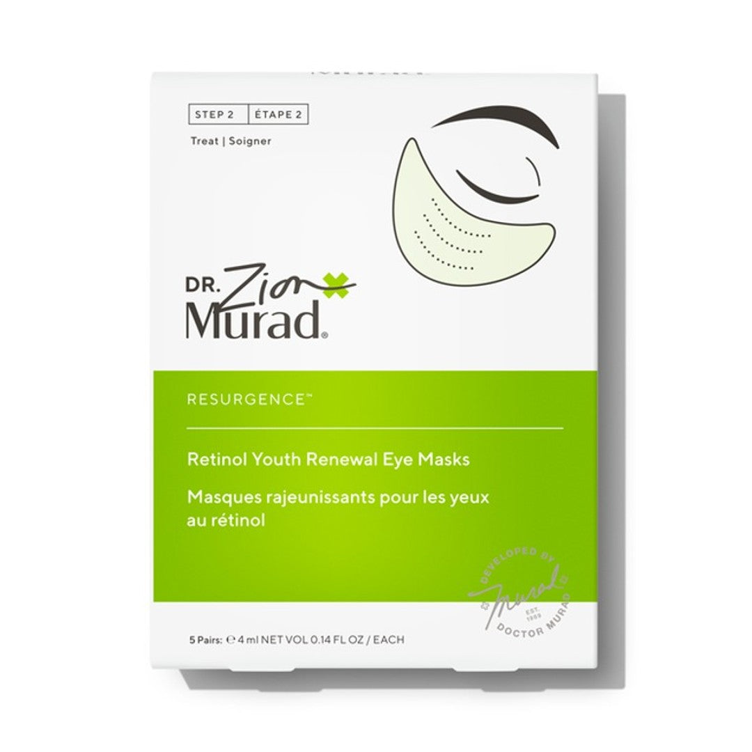 Retinol youth renewal eye mask - Mascarilla de ojos con retinol (5 unidades)