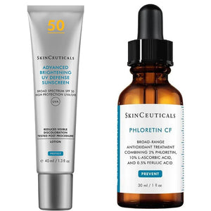 Pack Protección Ambiental Manchas y tono apagado - Phloretin C F + Advanced Brightening UV Defense