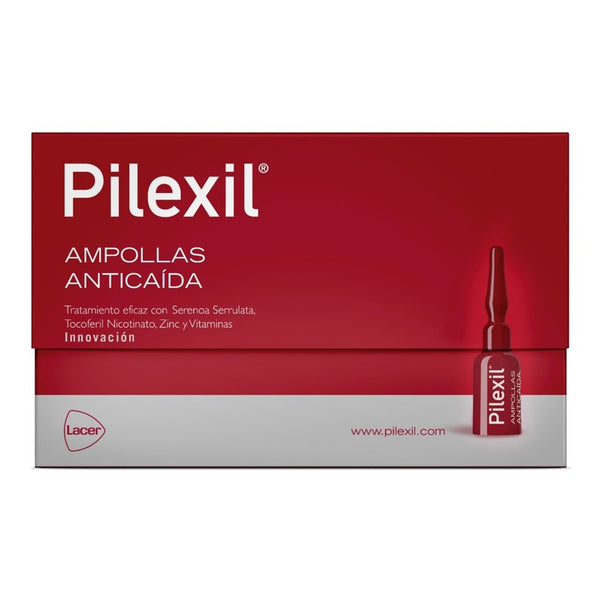 Pilexil Ampollas Anticaida - Ampollas fortalecedoras y anticaída.