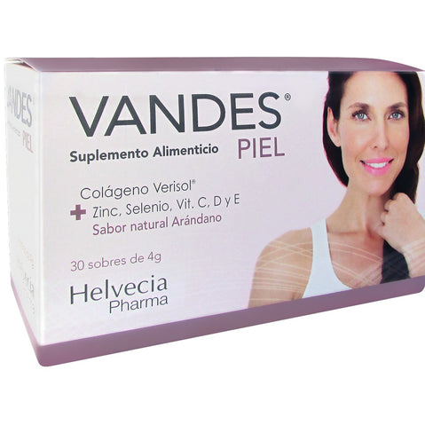 Vandes Piel Suplemento Alimentario Estimulador de Colágeno