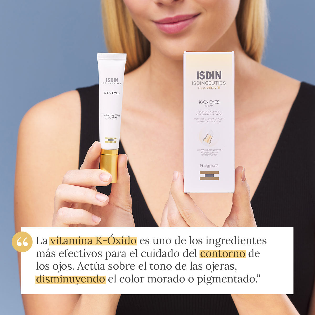 ISDIN K-Ox Eyes Contorno de Ojos | Dermatología Estoril